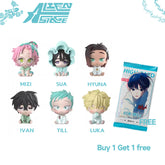 Alien Stage Sen Yu Man Baby Series Blind Box Dolls Figures Official Peripherals(Buy 1 get 1 free  Alien Stage Trading Cards Blind Box )